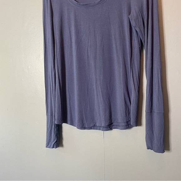 Aerie offline Women's Long Sleeve Top - Blue size xs - Picture 3 of 10